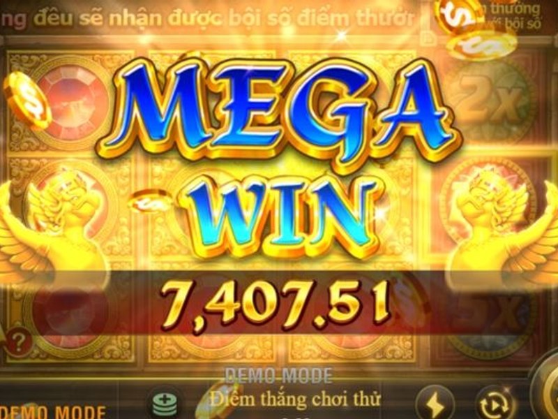 Vòng quay may mắn với tiền vàng