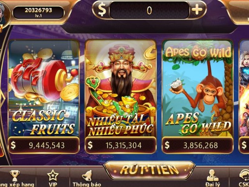 Hình ảnh trò chơi slot cổ điển