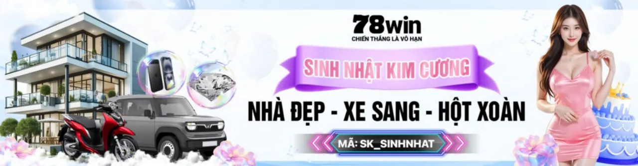 Hình ảnh lớn hiển thị các ưu đãi thưởng hàng ngày và hoàn trả tiền mặt hấp dẫn tại Nổ Hũ 789