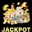 Biểu tượng jackpot vàng rực rỡ